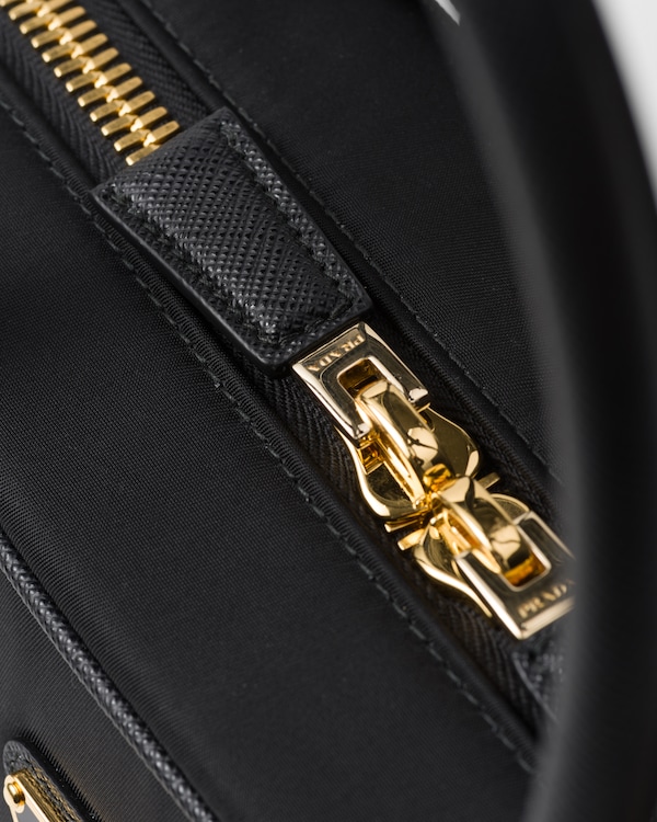 Prada Re-Edition 1978 medium Re-Nylon and Saffiano leather two-handle bag Prada Re-Edition 1978 medium Re-Nylon and Saffiano leather two-handle bag