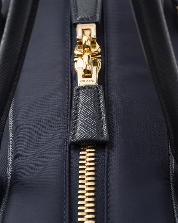 Prada Re-Edition 1978 medium Re-Nylon and Saffiano leather two-handle bag Prada Re-Edition 1978 medium Re-Nylon and Saffiano leather two-handle bag