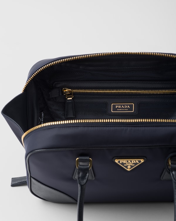 Prada Re-Edition 1978 medium Re-Nylon and Saffiano leather two-handle bag Prada Re-Edition 1978 medium Re-Nylon and Saffiano leather two-handle bag