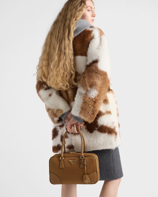 Prada Re-Edition 1978 medium Re-Nylon and Saffiano leather two-handle bag Prada Re-Edition 1978 medium Re-Nylon and Saffiano leather two-handle bag