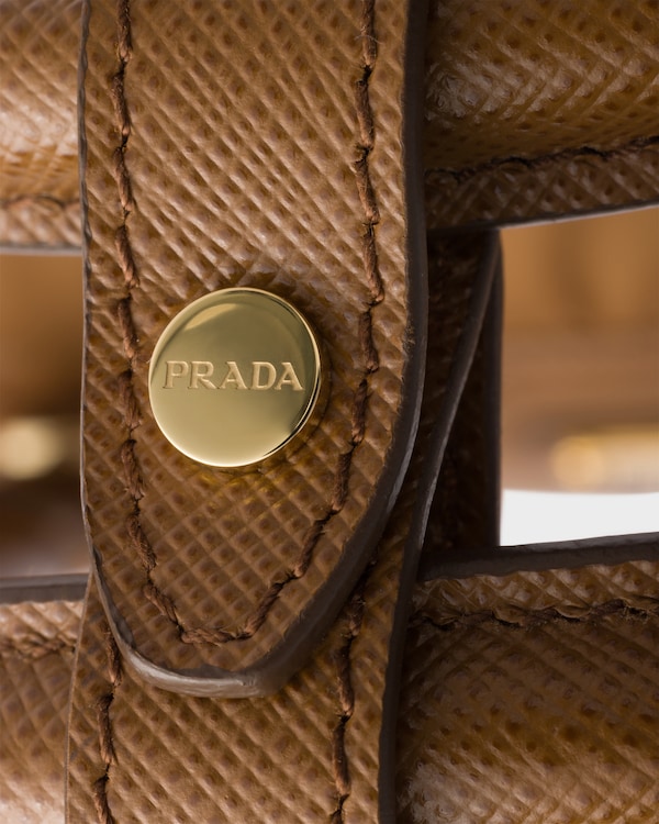 Prada Re-Edition 1978 medium Re-Nylon and Saffiano leather two-handle bag Prada Re-Edition 1978 medium Re-Nylon and Saffiano leather two-handle bag