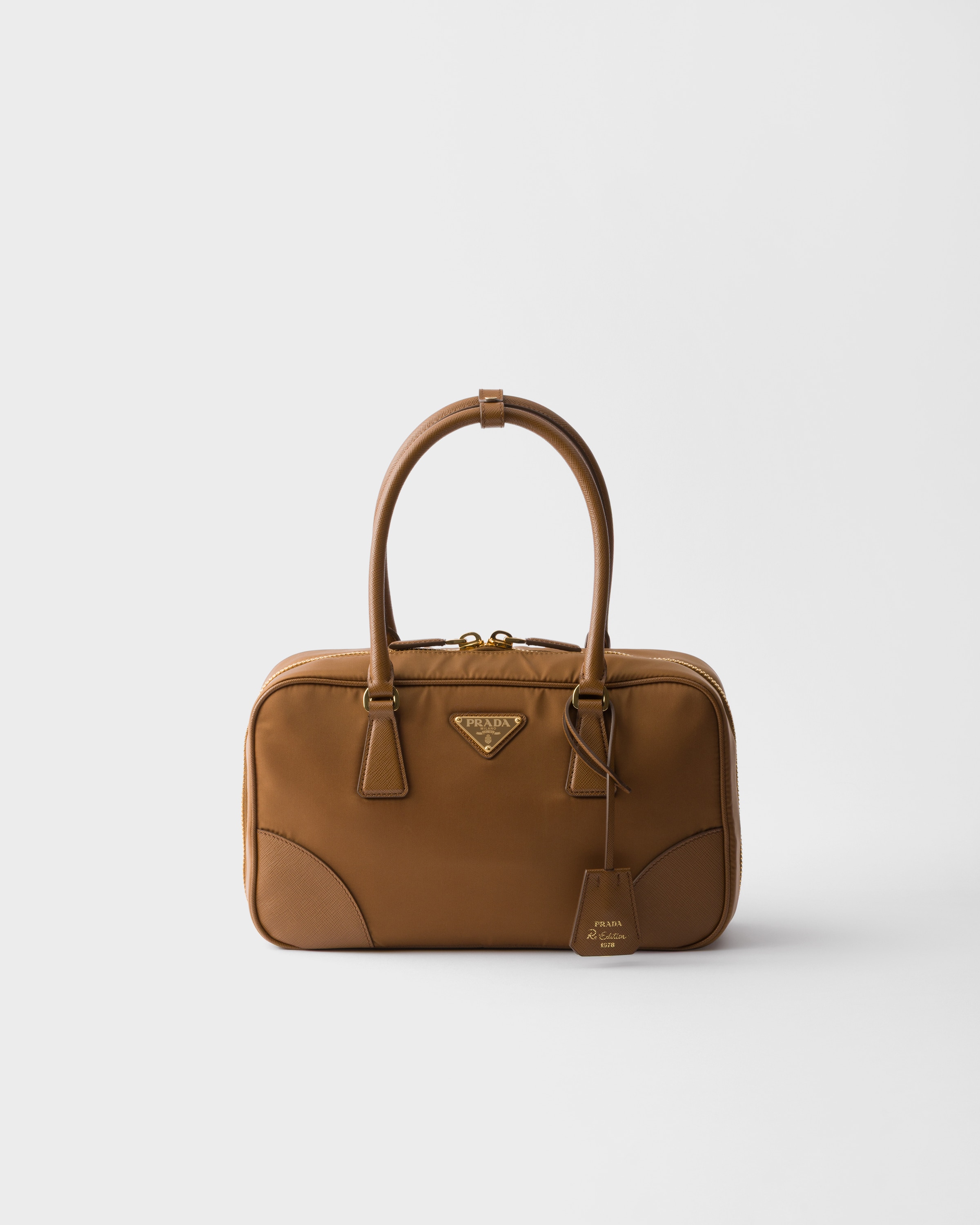 ブランデー プラダ Re-edition 1978 Re-nylon Xサフィアーノレザー