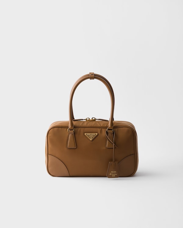 Prada Re-Edition 1978 medium Re-Nylon and Saffiano leather two-handle bag Prada Re-Edition 1978 medium Re-Nylon and Saffiano leather two-handle bag