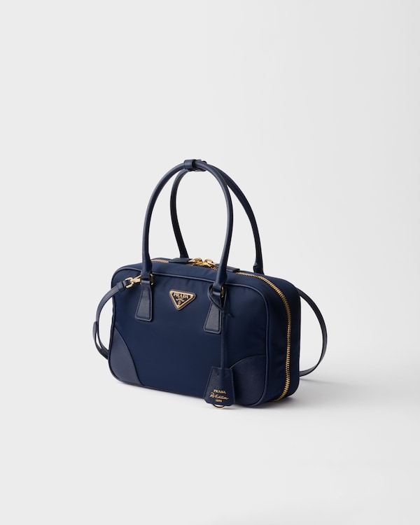 Prada Re-Edition 1978 medium Re-Nylon and Saffiano leather two-handle bag Prada Re-Edition 1978 medium Re-Nylon and Saffiano leather two-handle bag