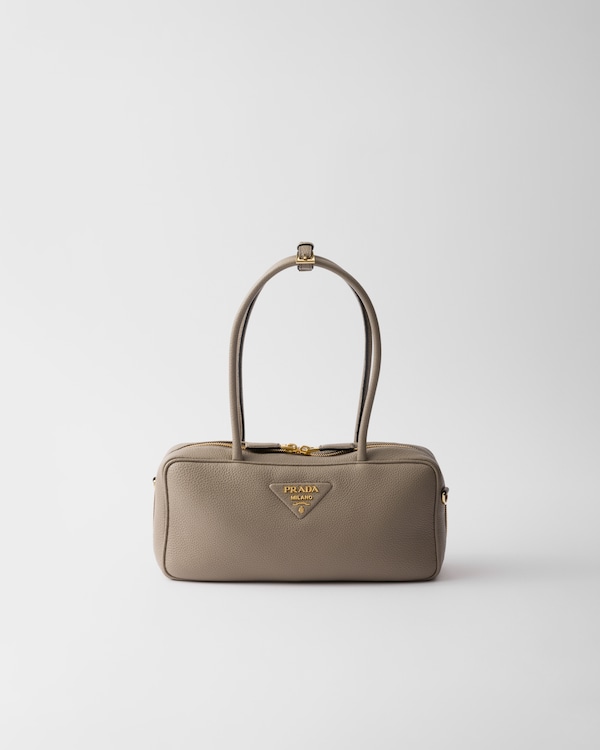 カメオベージュ サフィアーノレザー ミニバッグ | PRADA