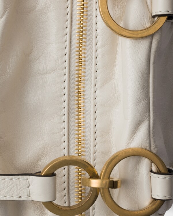 Prada Dangle mini leather top-handle bag Prada Dangle mini leather top-handle bag