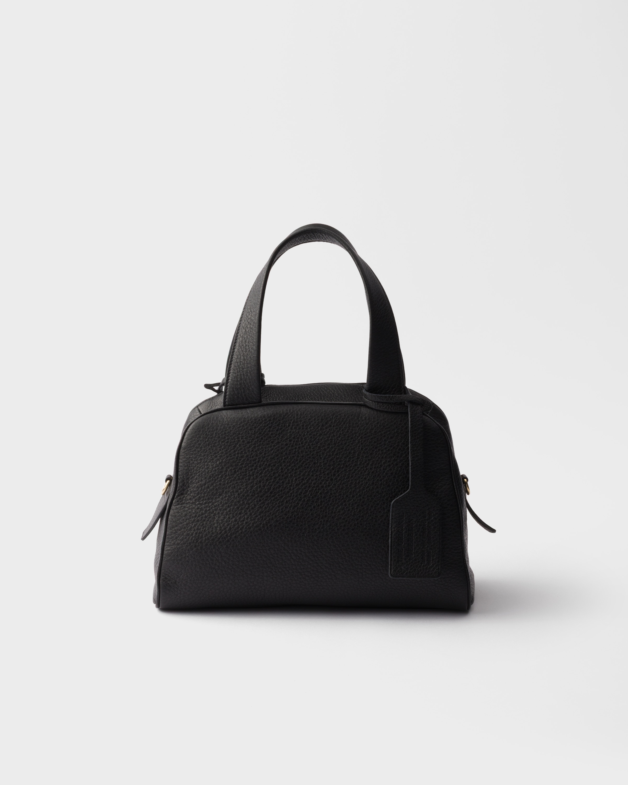 【PRADA】最新作★Dangle レザー トップハンドルバッグ M ピンクベージュ プラダ ダングル ミディアム レザー トップ