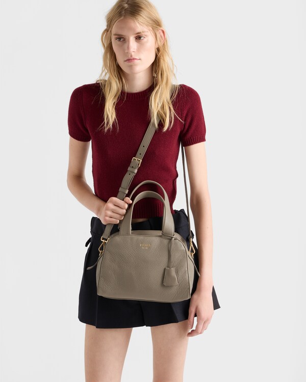 Medium leather top-handle bag Medium leather top-handle bag