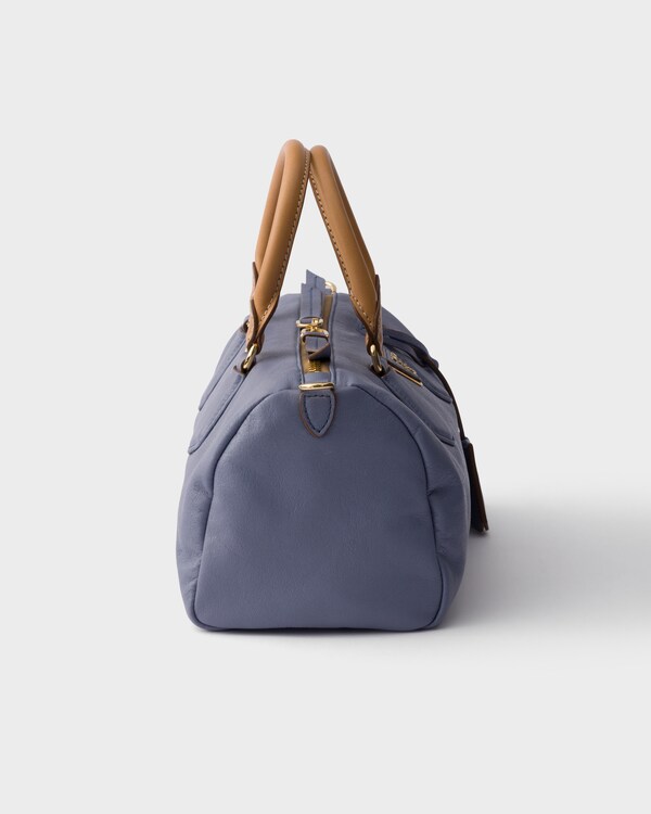 Petit sac à main en cuir - Bleu Aviation Petit sac à main en cuir - Bleu Aviation