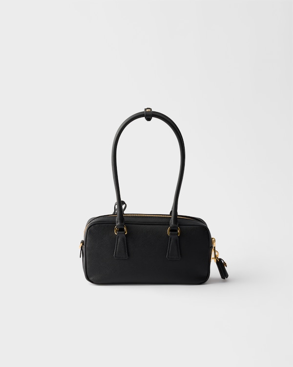 Saffiano leather top-handle mini-bag - Negro Saffiano leather top-handle mini-bag - Negro