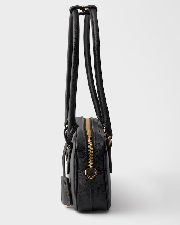 Saffiano leather top-handle mini-bag - Negro Saffiano leather top-handle mini-bag - Negro