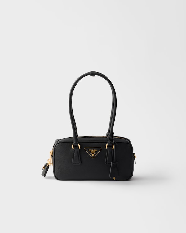 Saffiano leather top-handle mini-bag - Negro Saffiano leather top-handle mini-bag - Negro