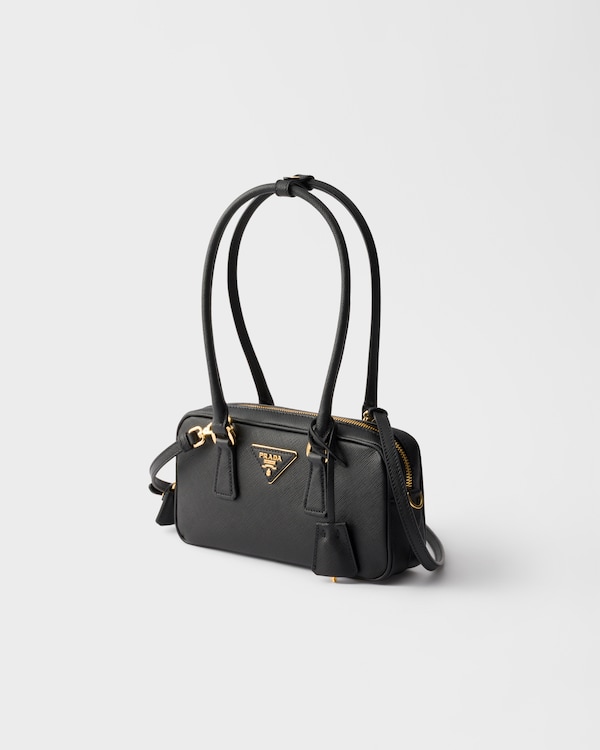 Saffiano leather top-handle mini-bag - Negro Saffiano leather top-handle mini-bag - Negro