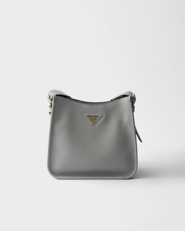 Medium leather bag - Granite Gray Medium leather bag - Granite Gray