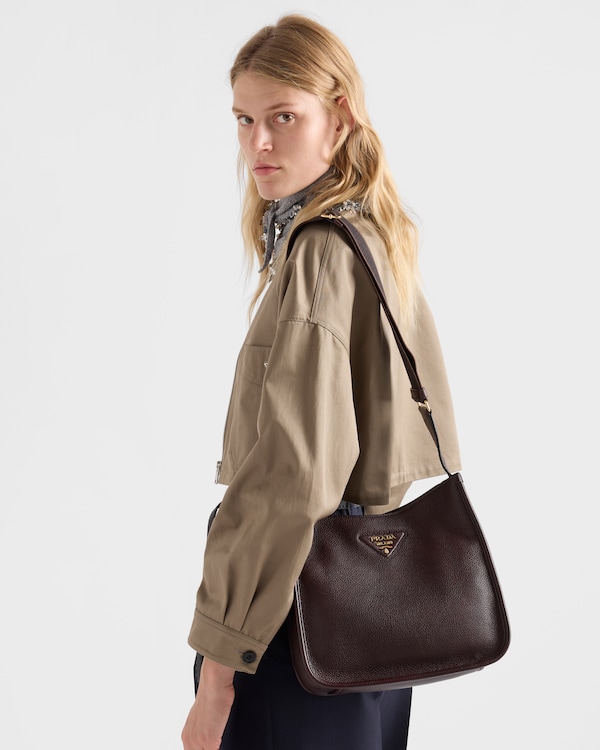 Medium leather bag - Dark Brown Medium leather bag - Dark Brown