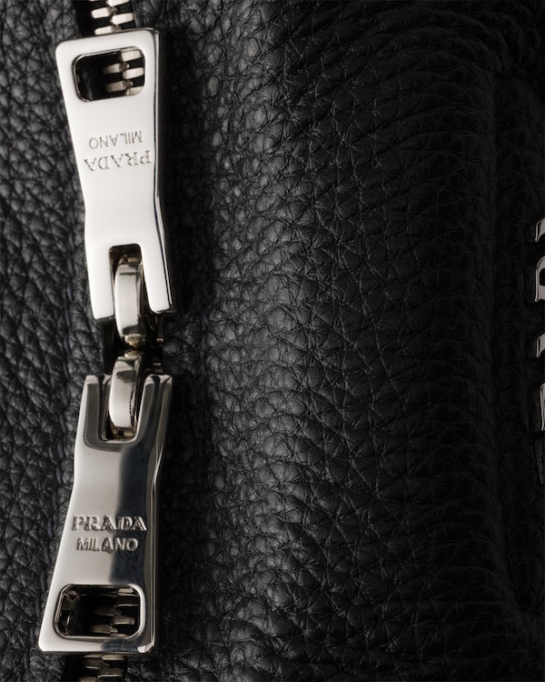 Small leather handbag - Black Small leather handbag - Black