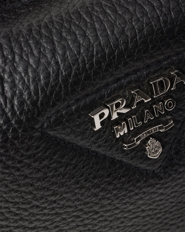 Small leather handbag - Black Small leather handbag - Black