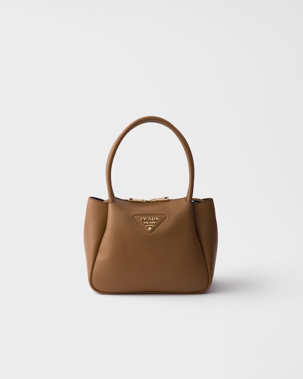 Small leather handbag - Caramel Small leather handbag - Caramel