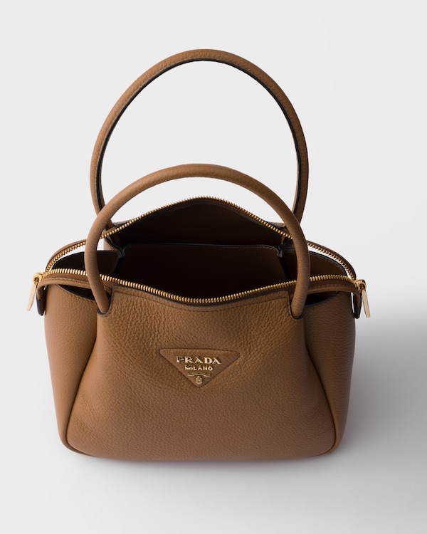 Small leather handbag - Caramel Small leather handbag - Caramel