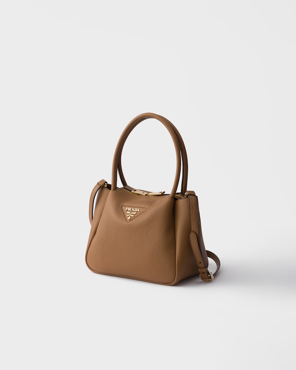 Small leather handbag - Caramel Small leather handbag - Caramel