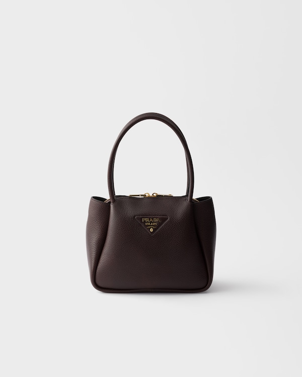 Prada Liaison small leather handbag - Dark Brown Prada Liaison small leather handbag - Dark Brown
