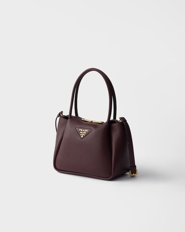 Prada Liaison small leather handbag - Burgundy Prada Liaison small leather handbag - Burgundy
