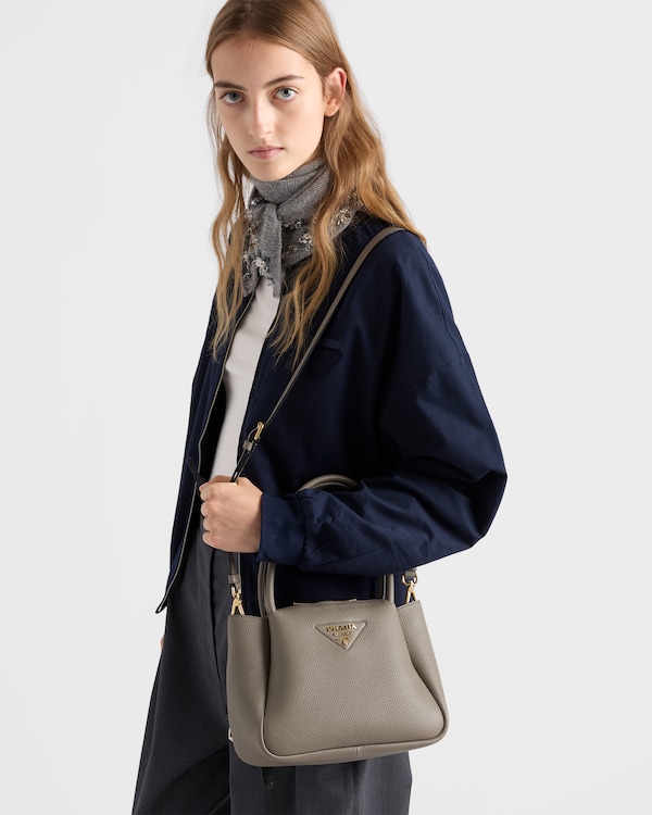 Prada Liaison small leather handbag - Clay Grey Prada Liaison small leather handbag - Clay Grey