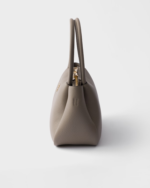 Small leather handbag - Clay Grey Small leather handbag - Clay Grey