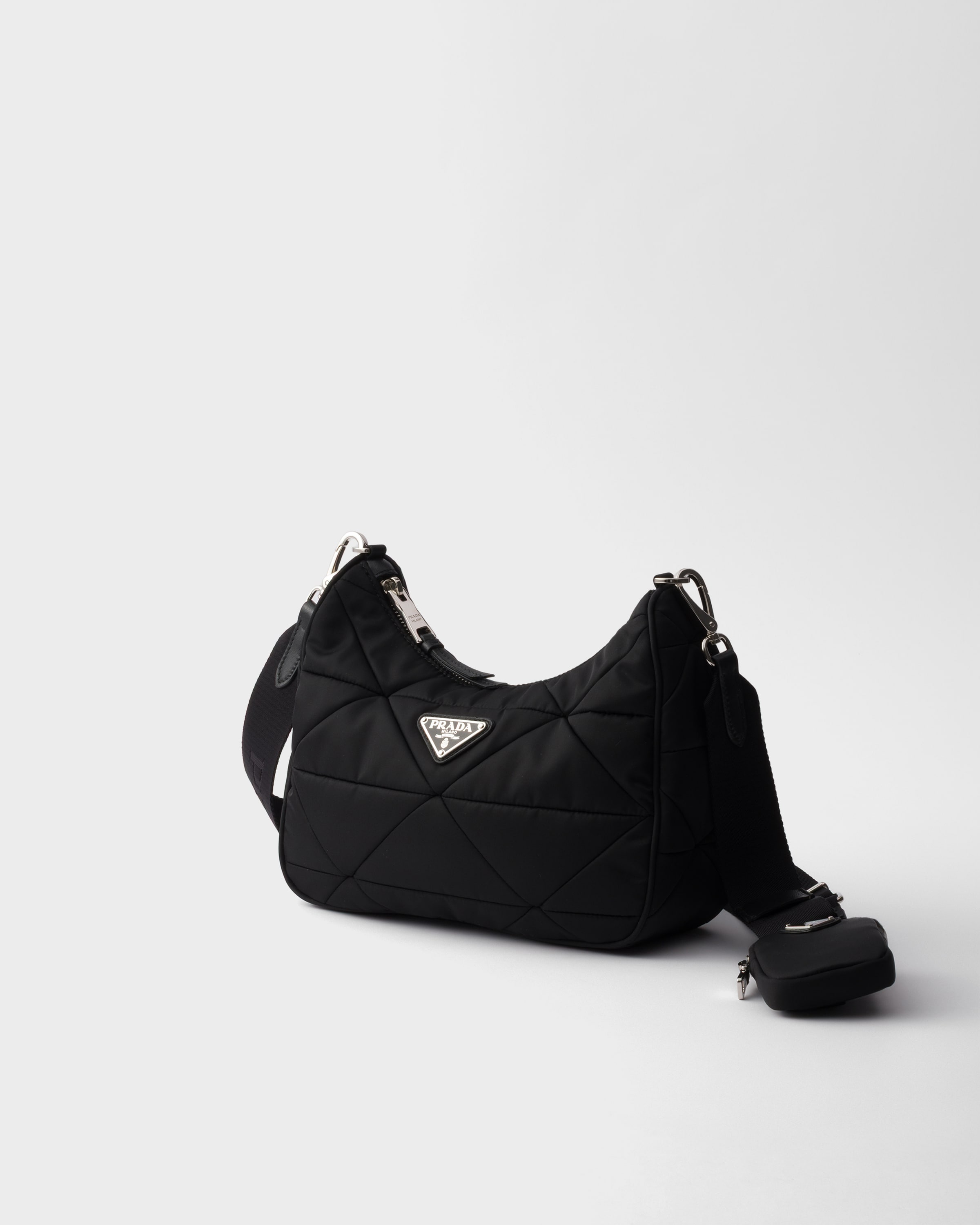 Prada Padded Re-nylon Shoulder Bag
