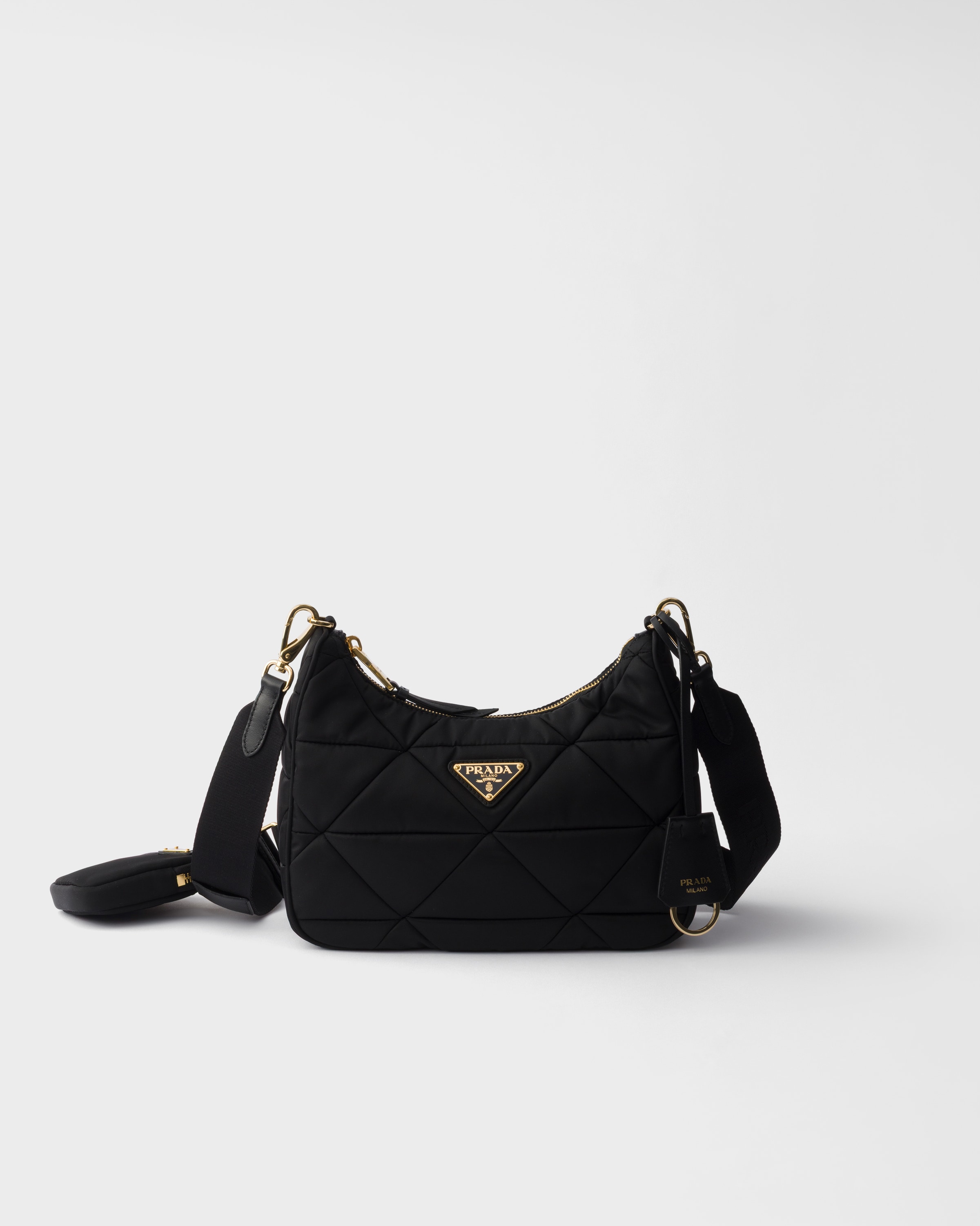 Prada Quilted Re-Nylon shoulder bag