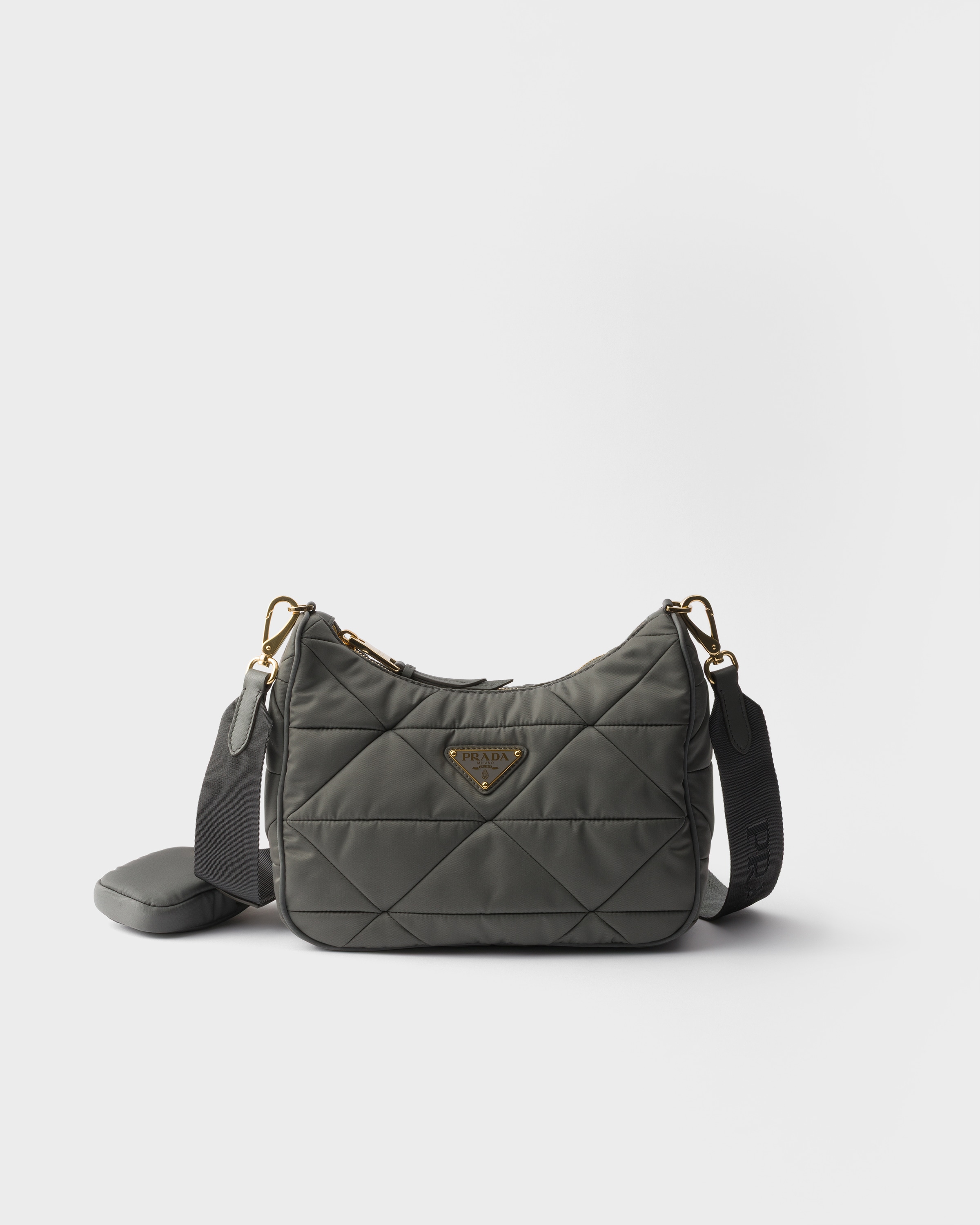 PRADA ナイロン　バック Black Padded Re-Nylon shoulder bag | PRADA - United States