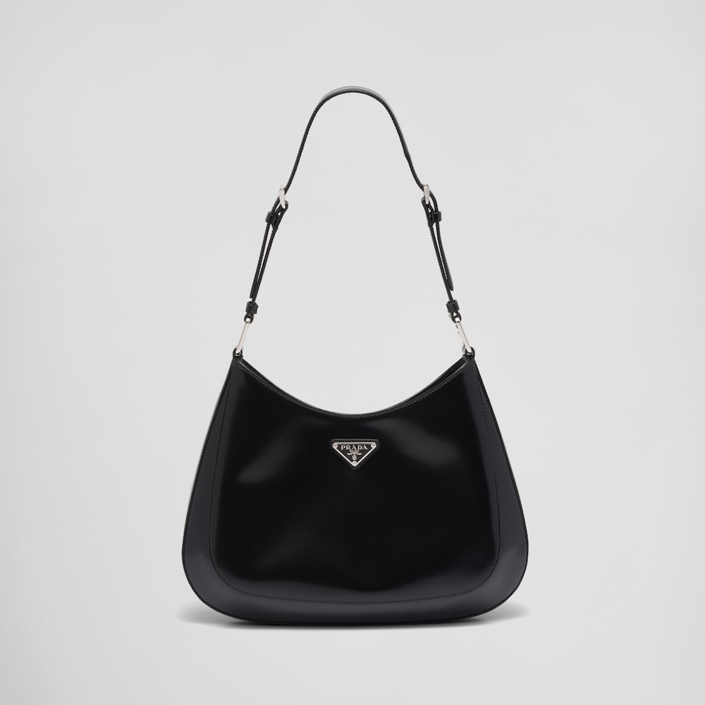 Prada حقيبة كتف Prada Cleo من الجلد المصقول 1