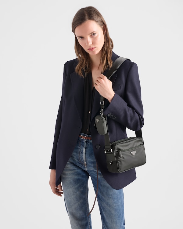 Re-Nylon单肩包 - 水银灰 Re-Nylon单肩包 - 水银灰