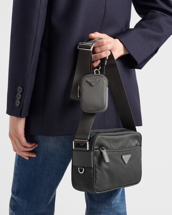 Re-Nylon单肩包 - 水银灰 Re-Nylon单肩包 - 水银灰