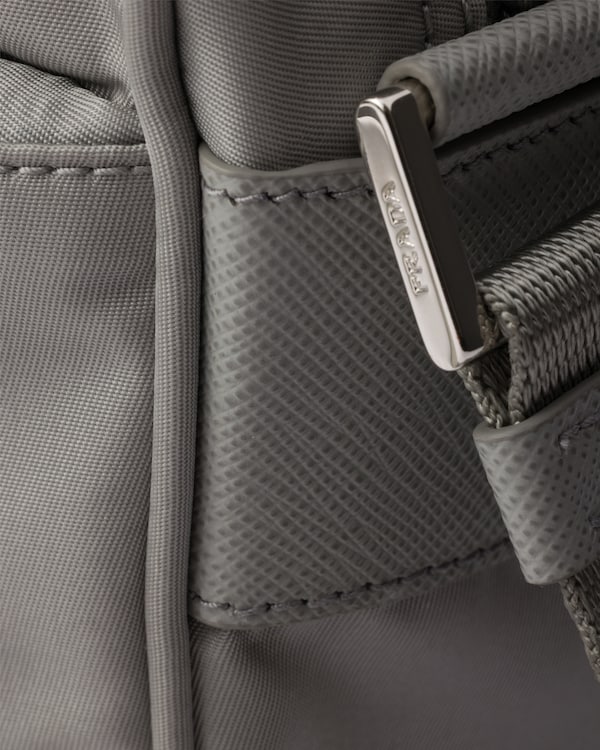 Re-Nylon shoulder bag - Cloudy Gray Re-Nylon shoulder bag - Cloudy Gray