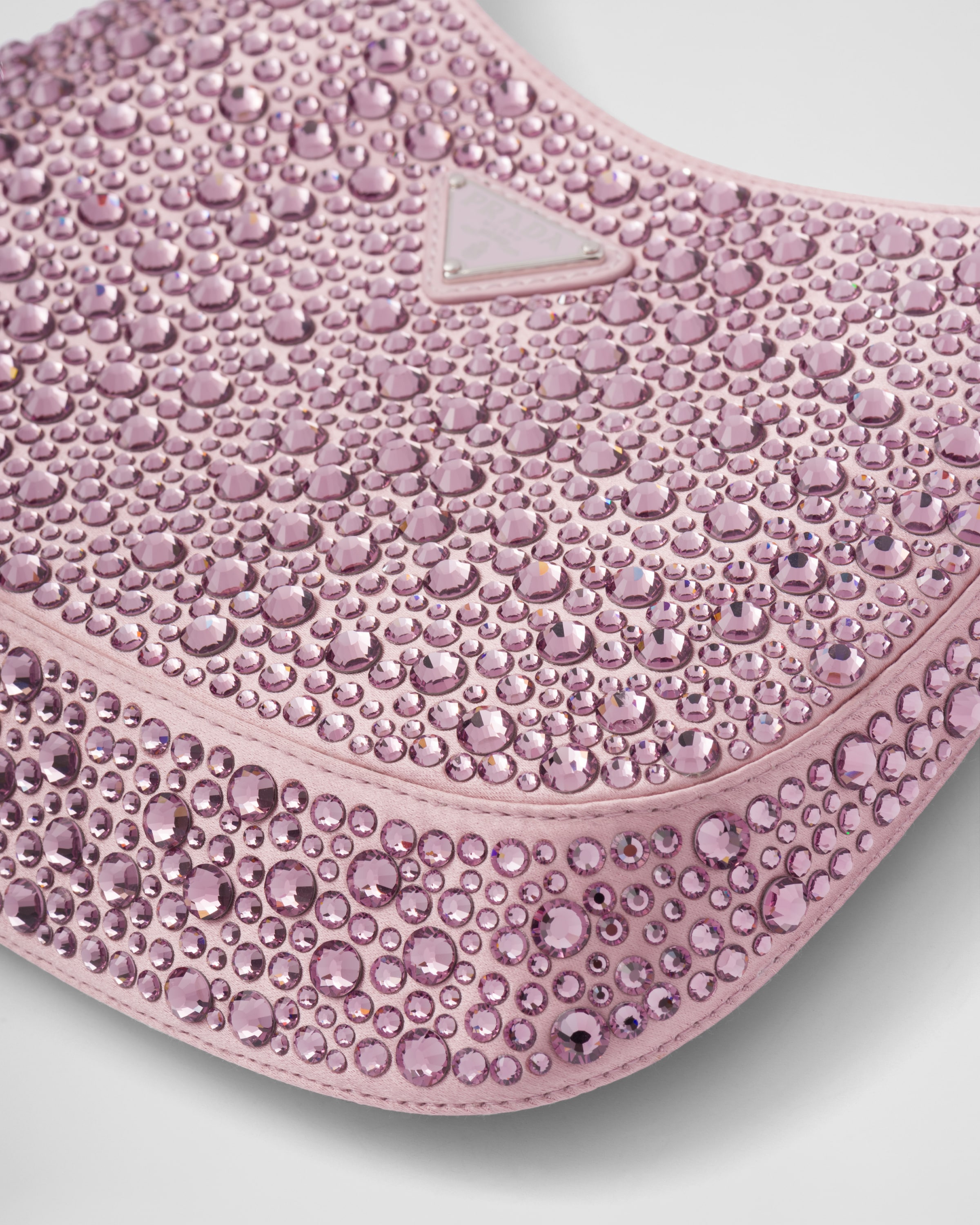 Bedazzled prada bag shop