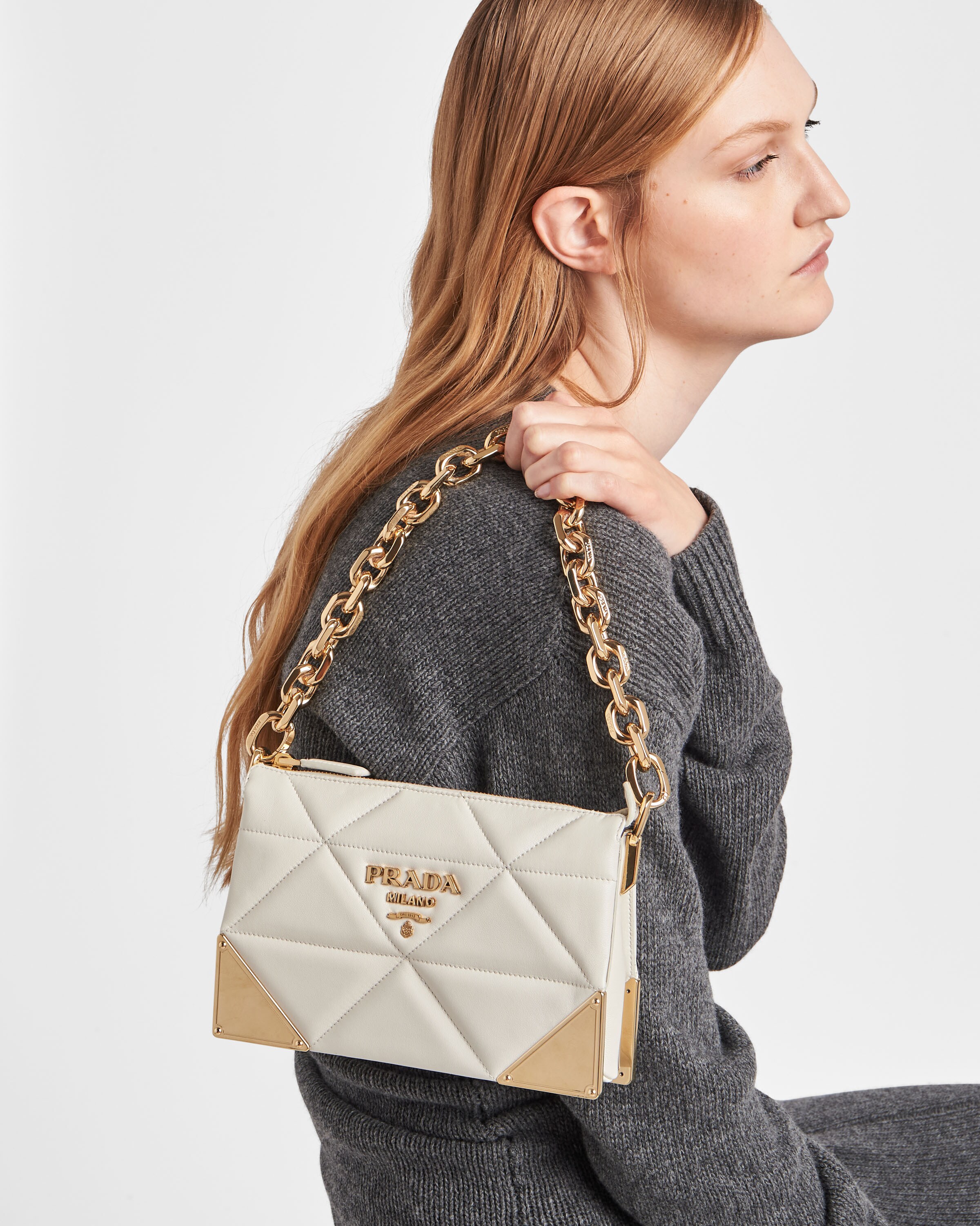 Prada quilted best sale