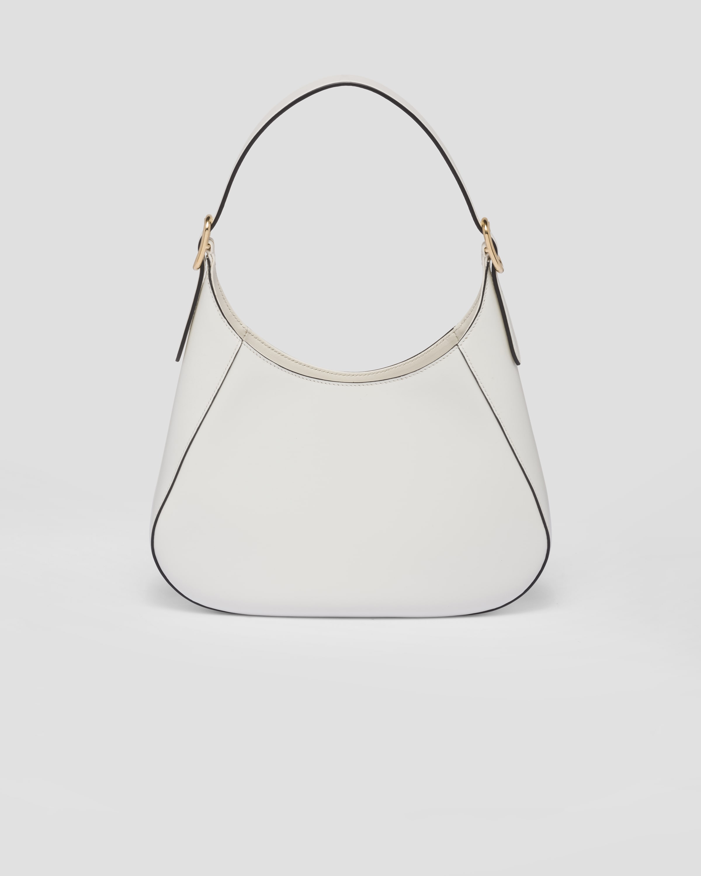 White Leather Shoulder Bag