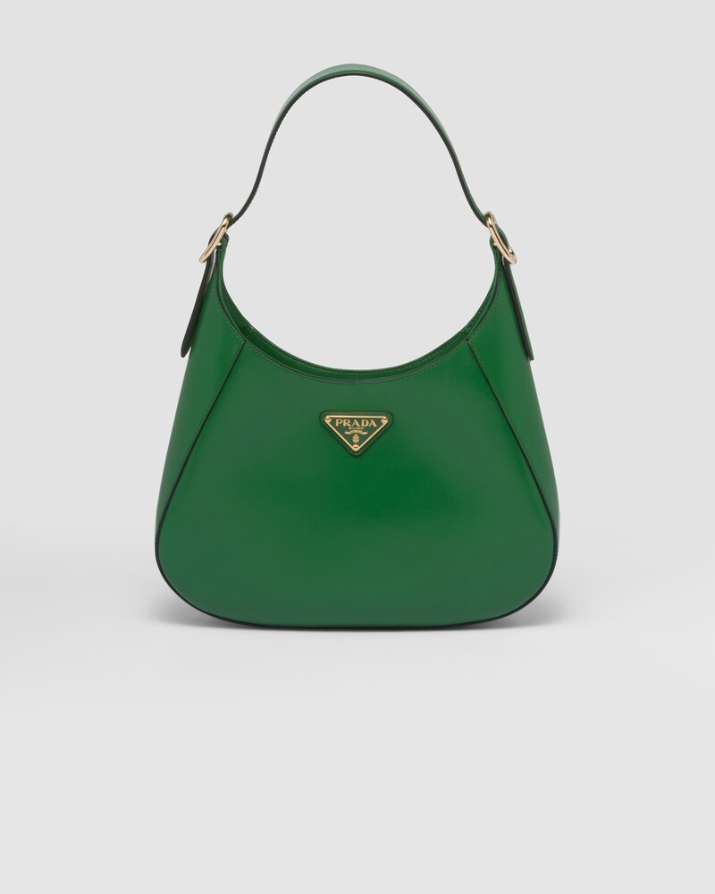 Green Leather Shoulder Bag PRADA
