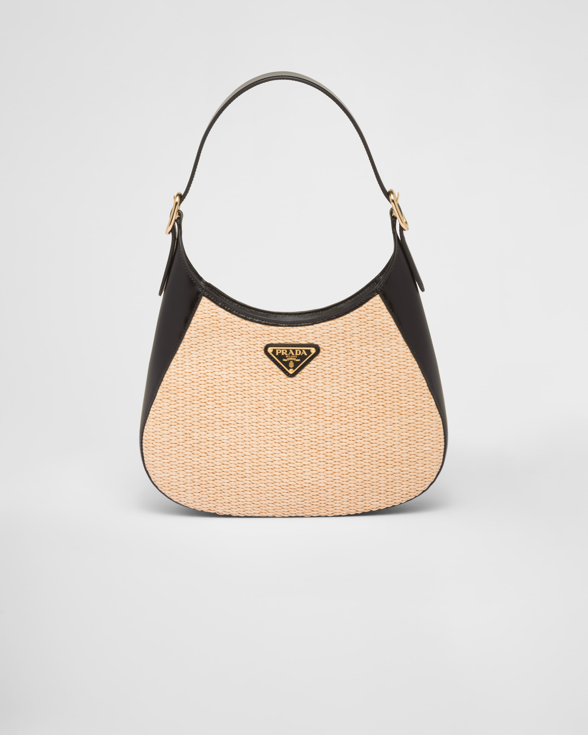 Women's Shoulder Bags in Saffiano Leather & Nylon