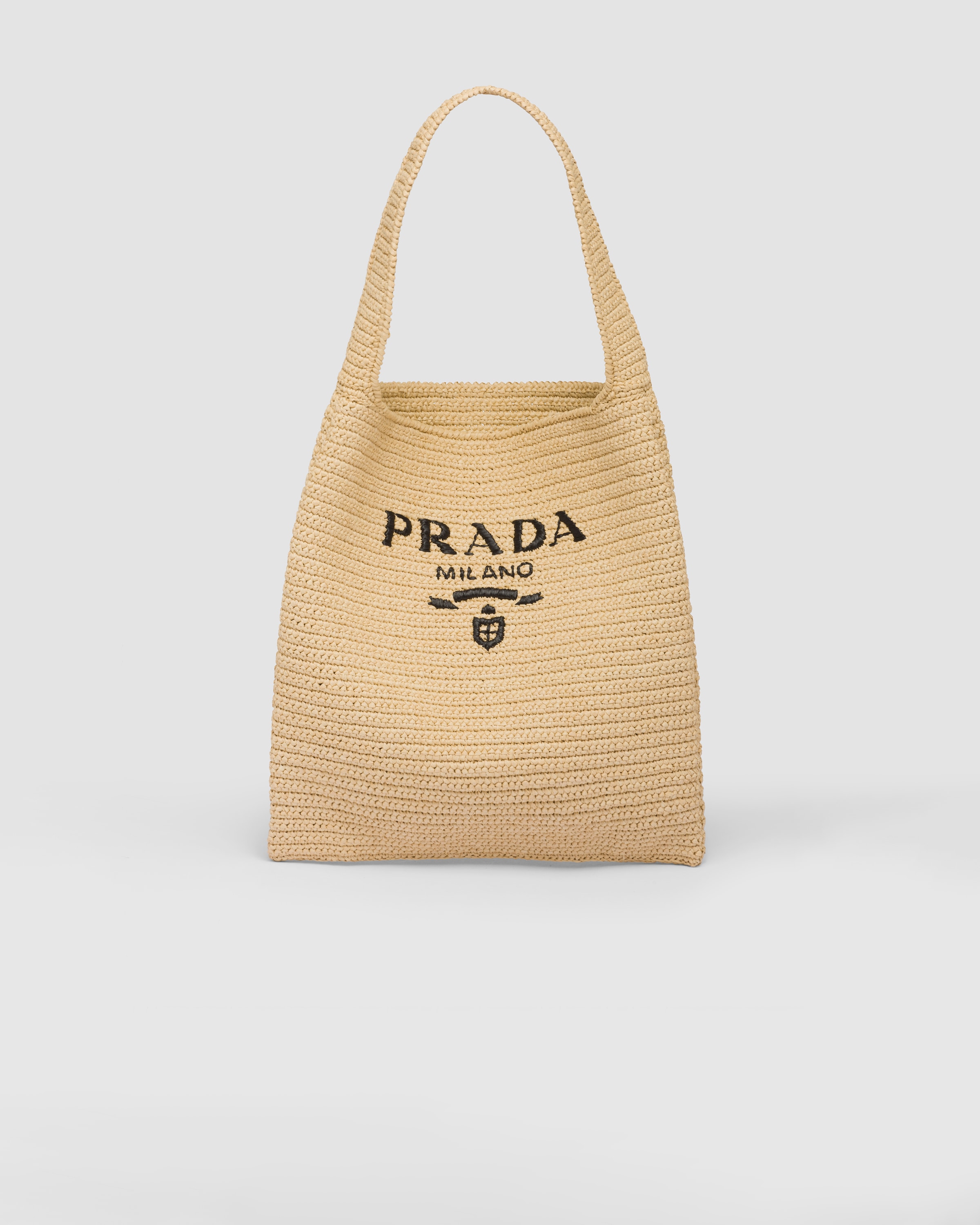 Shop Prada Crochet Tote Bag