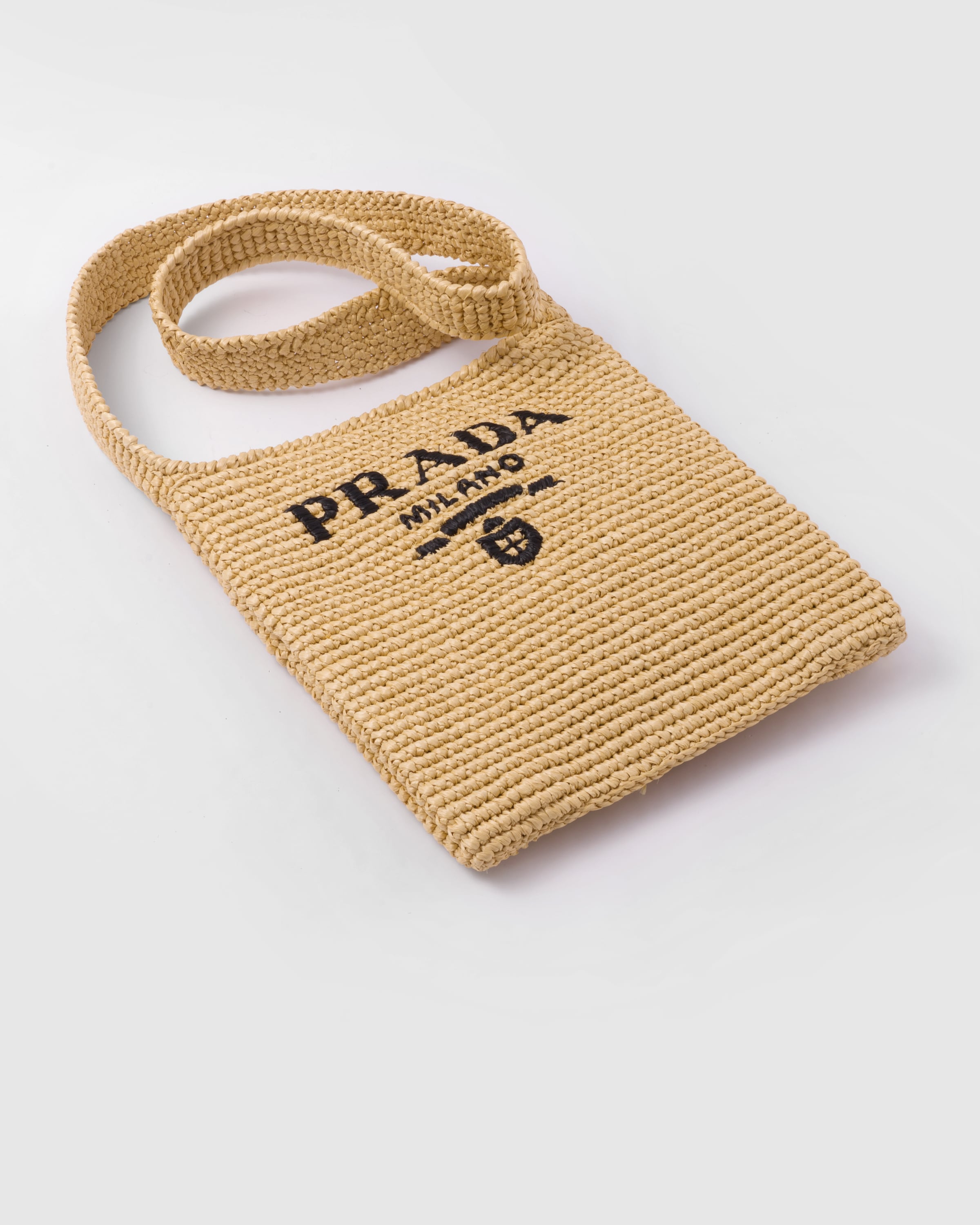 Natural Raffia tote bag Prada