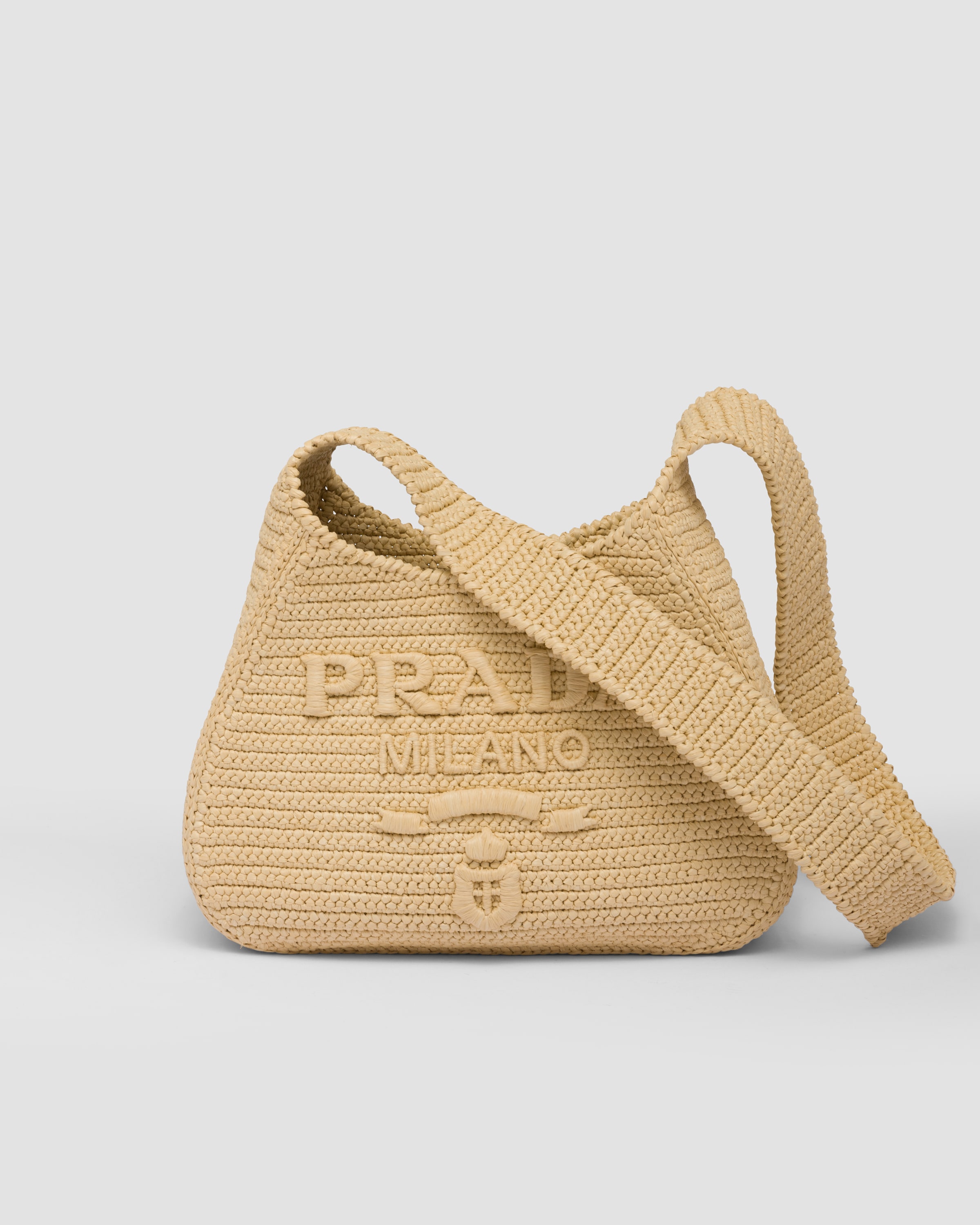 Prada crochet top bag