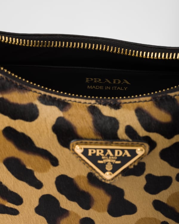 Prada Arqué printed leather shoulder bag Prada Arqué printed leather shoulder bag