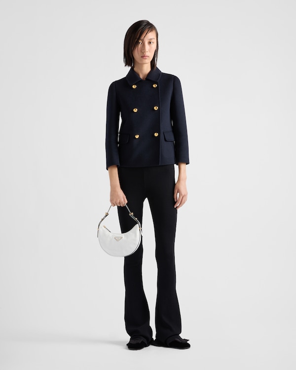 Prada Arqué naplak patent leather shoulder bag Prada Arqué naplak patent leather shoulder bag