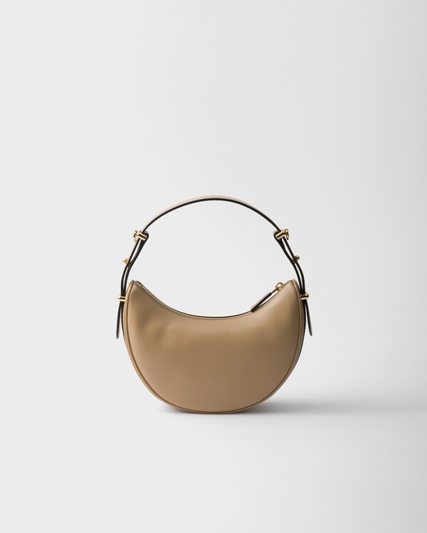 Kleine Prada Arqué Schultertasche aus Leder Kleine Prada Arqué Schultertasche aus Leder