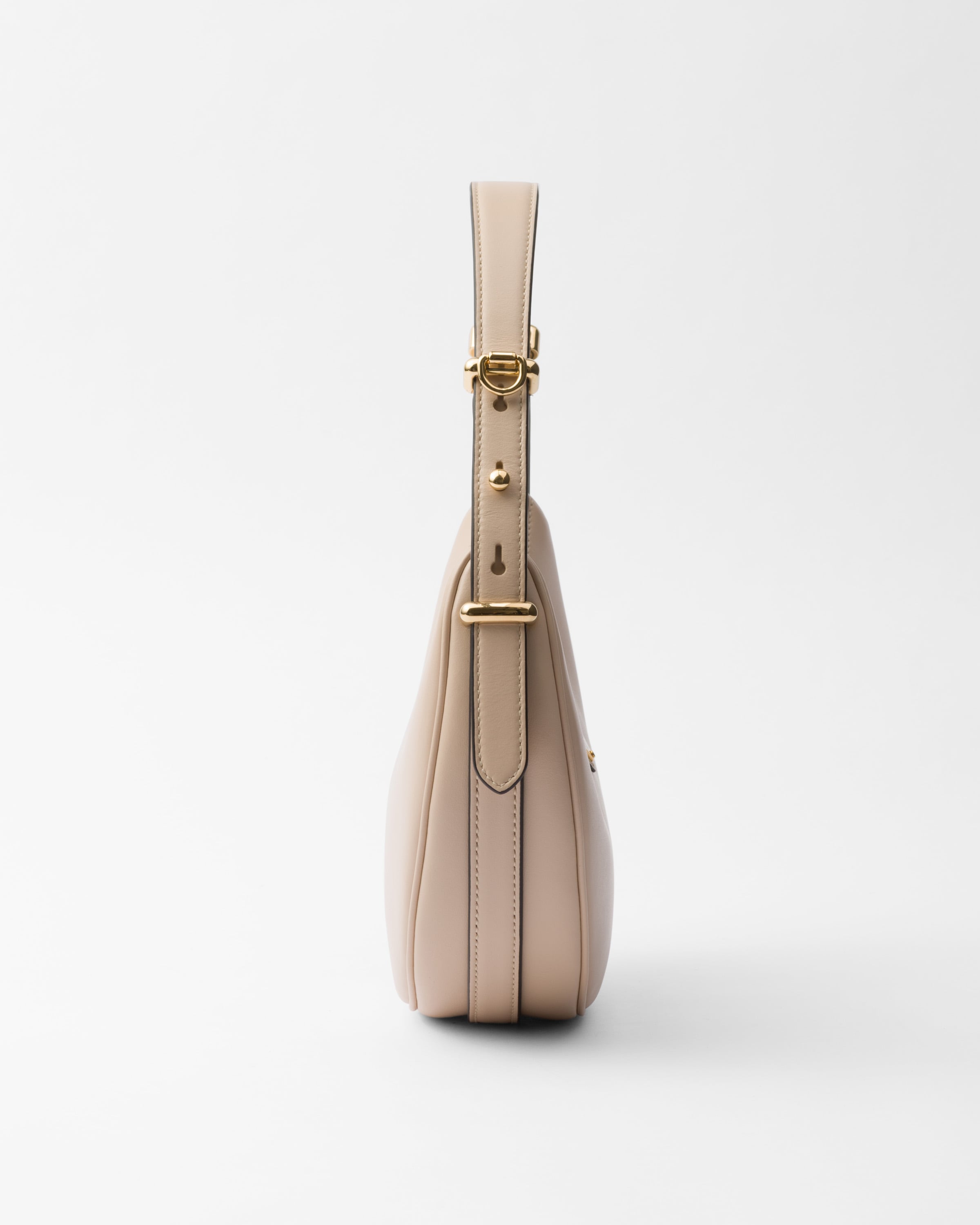 ショルダーバッグ・ポシェット PRADA TRAVERTINE-COLOURED LEATHER SHOULDER BAG Prada Travertine-coloured leather shoulder bag - Shoulder