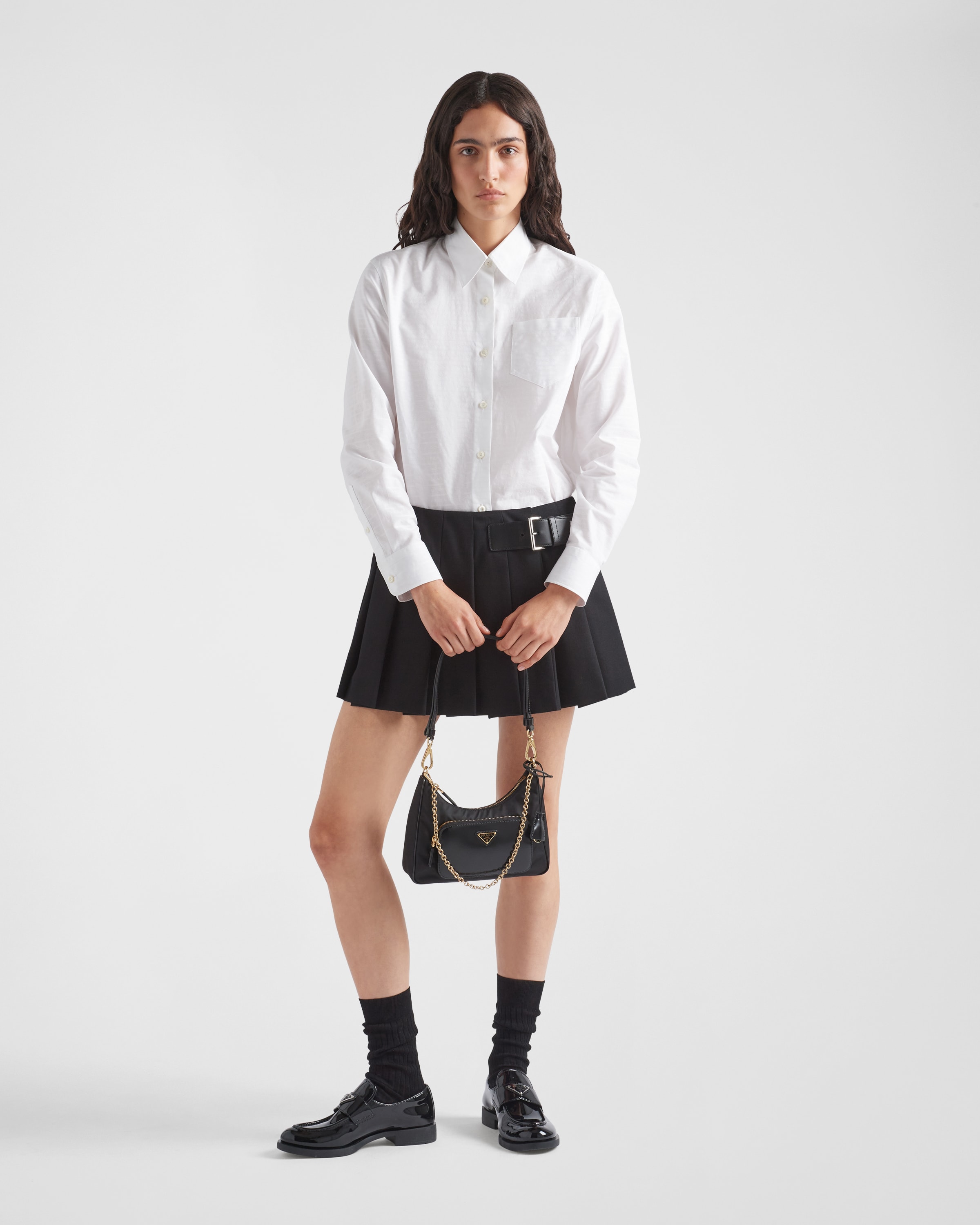 Prada side hotsell bag womens