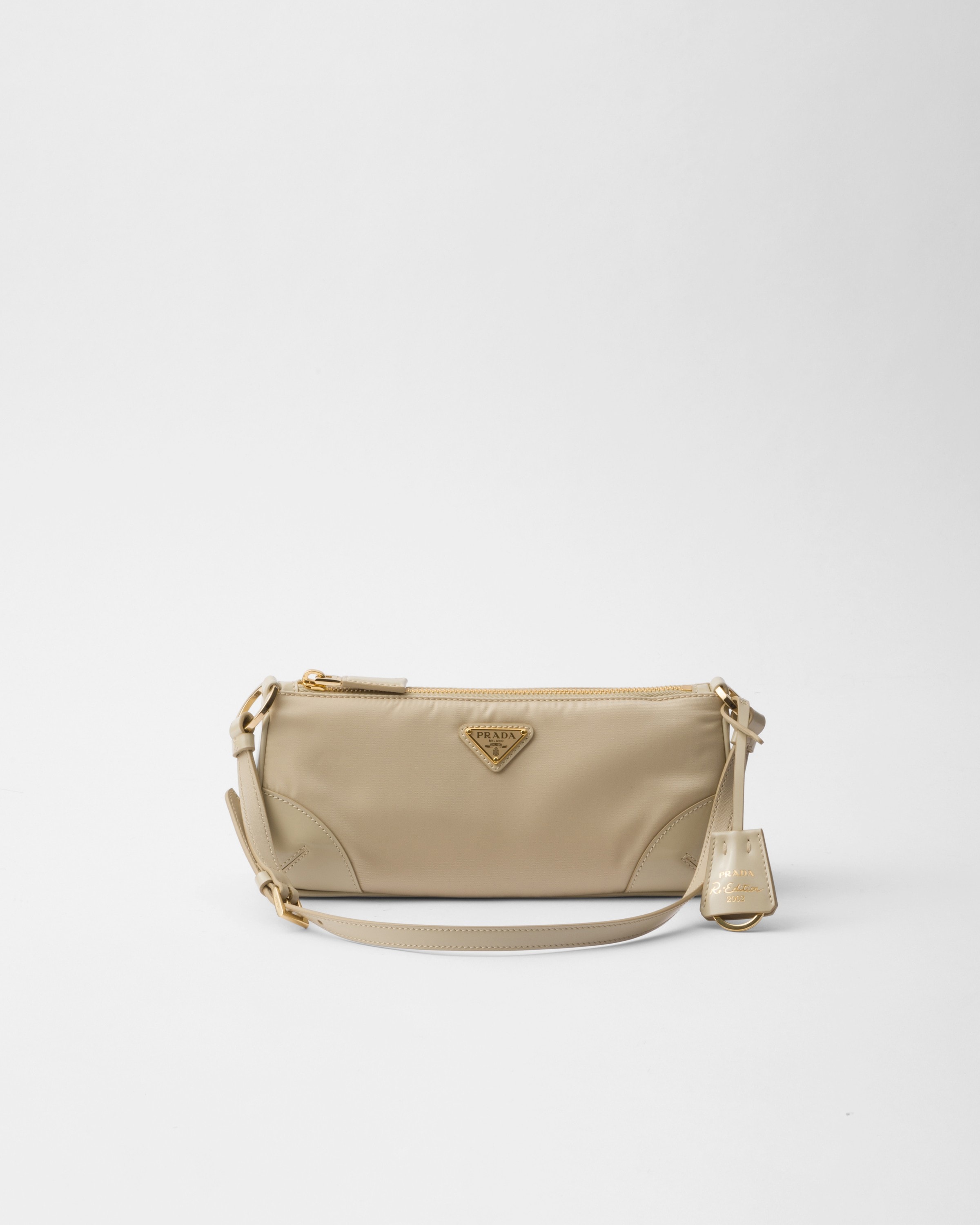 Prada re edition gold best sale