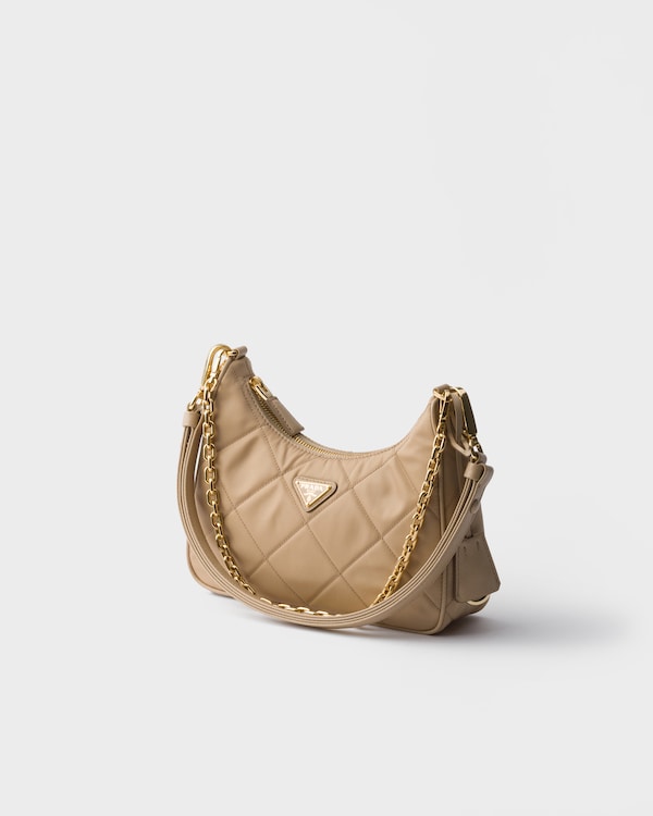 Prada Re-Edition quilted Re-Nylon mini-bag - Camel Brown Prada Re-Edition quilted Re-Nylon mini-bag - Camel Brown